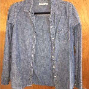 Old Navy Denim Button Up Shirt